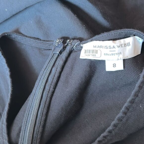 Marissa Webb Navy Tie Waist Dress Size 8 - Picture 9 of 9